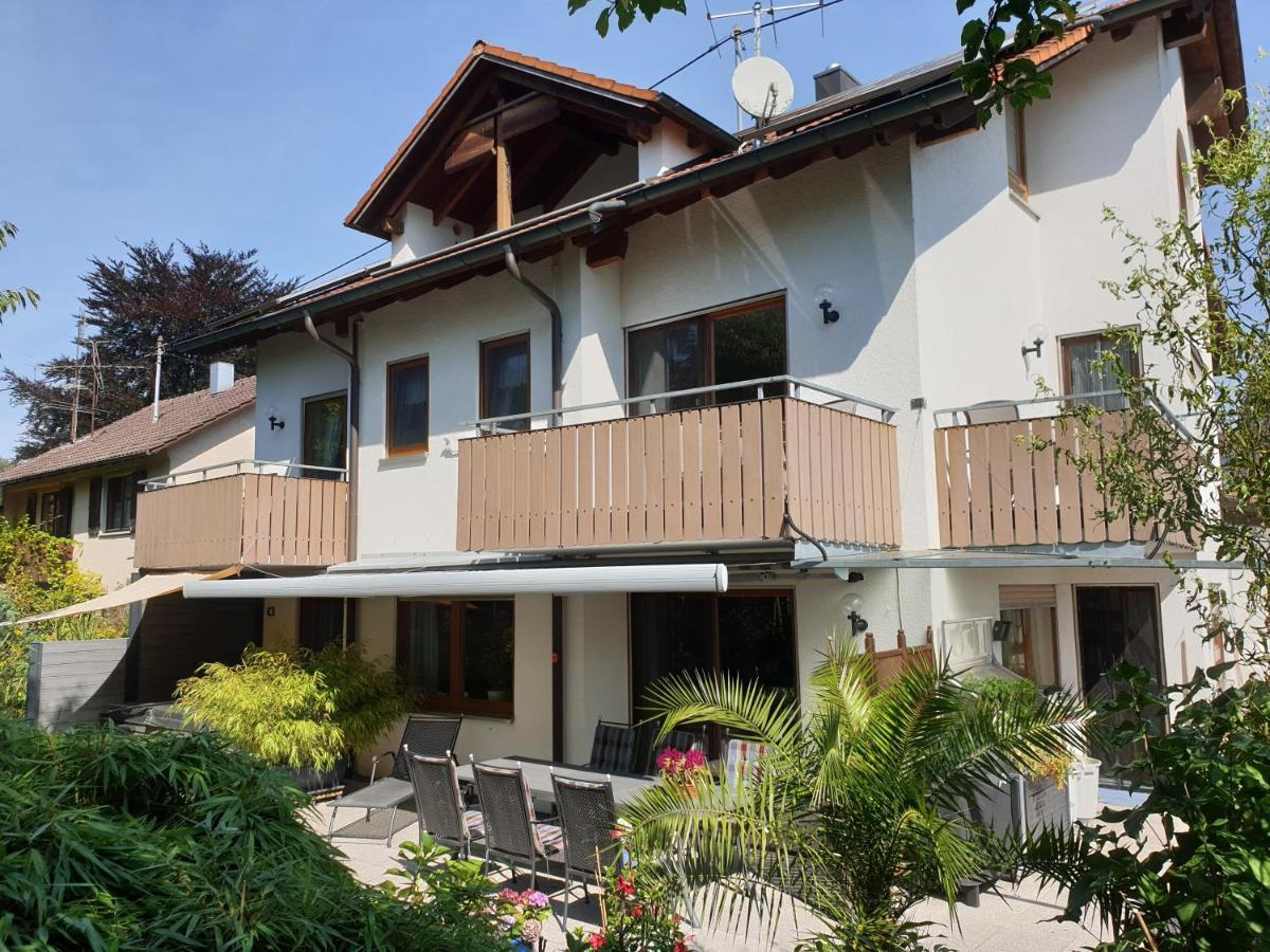 Seehaus Aachblick, Exklusive Appartements Und Ferienwohnungen Ульдінген-Мюльгофен Екстер'єр фото