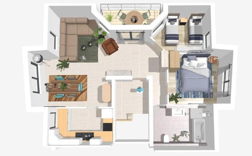 Seehaus Aachblick, Exklusive Appartements Und Ferienwohnungen Ульдінген-Мюльгофен Екстер'єр фото