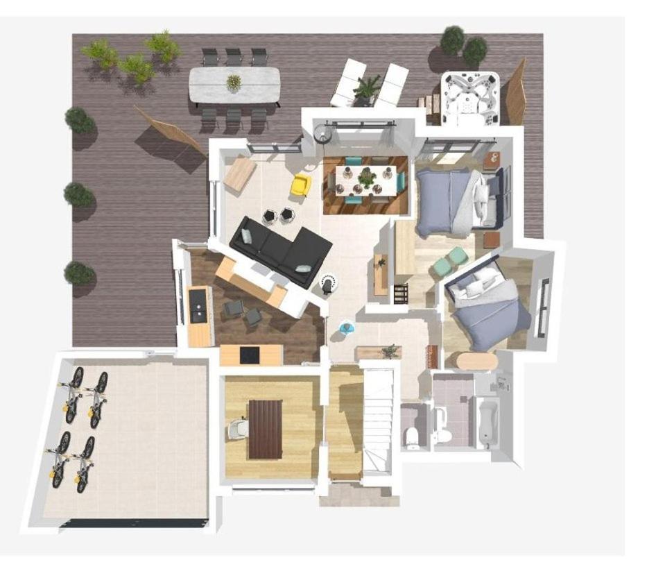 Seehaus Aachblick, Exklusive Appartements Und Ferienwohnungen Ульдінген-Мюльгофен Екстер'єр фото